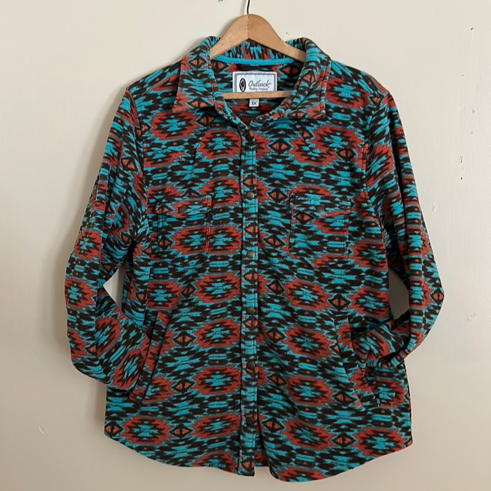 Outback Trading Co fleece jacket XL